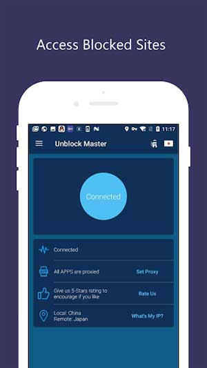 Truy cập vào các trang web bị chặn