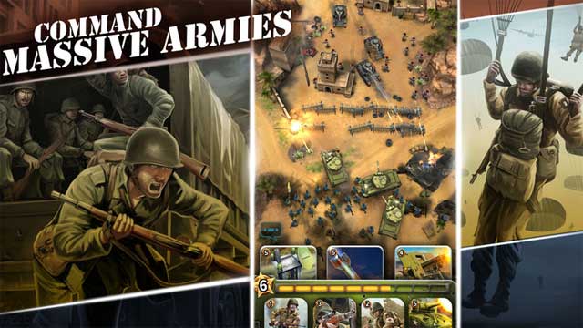 Chỉ huy một lực lượng chiến đấu đông đảo trong SIEGE: World War II