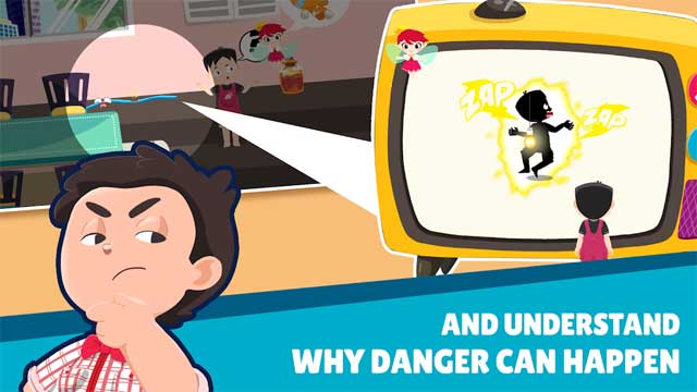 Safety for Kid - Finding Danger sẽ giúp trẻ biết tại sao tai nạn luôn có thể xảy ra