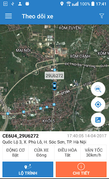 Định vị xe bằng Bình An GPS