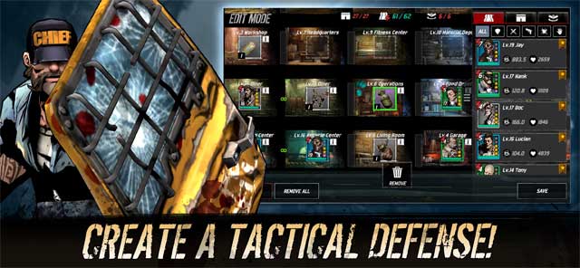 Lập nhiều chiến thuật phòng thủ khác nhau để chiếm lợi thế trong cuộc chiến