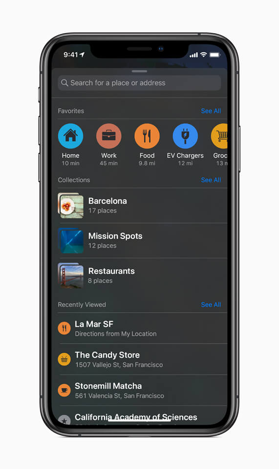 Nền tối của iOS 13