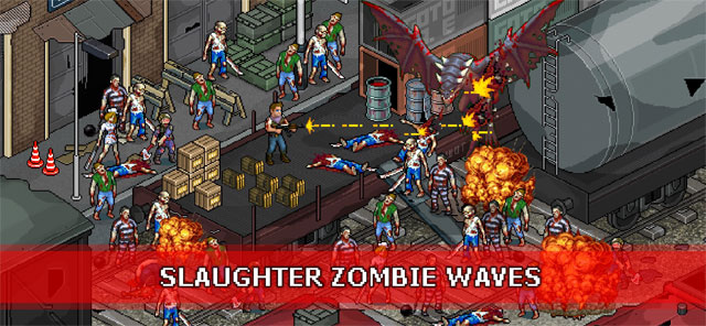 Vượt qua bẫy chết người và chặt chém tiêu diệt đội quân zombie đông đảo