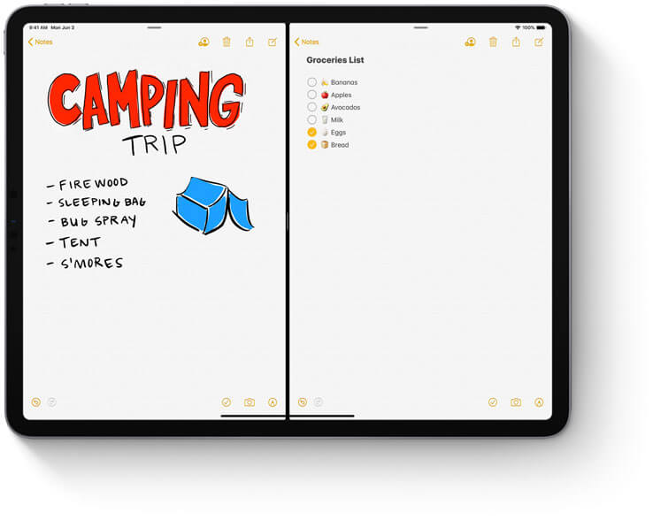 Mở ứng dụng trong nhiều không gian ở iPadOS