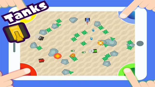 Game thủ có thể chơi với 2, 3, và 4 người bạn