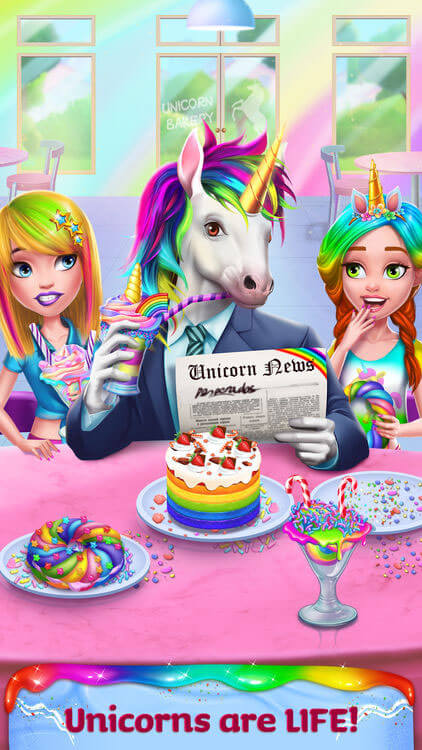 Cùng Ashley trải nghiệm một cuộc sống tràn nhập kỳ lân trong Unicorn Food