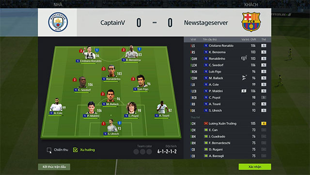 Tính năng khán giả - trọng tài