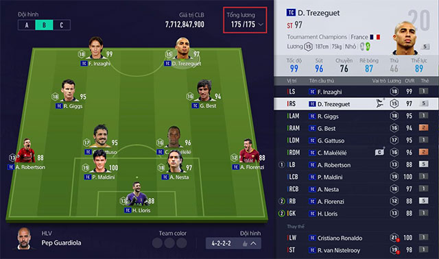 Giới hạn lương Đội bóng trong mơ nâng từ 170 lên 175