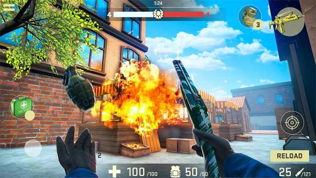 Combat Assault có một kho vũ khí lớn với hơn 30 loại vũ khí đa dạng và độc đáo