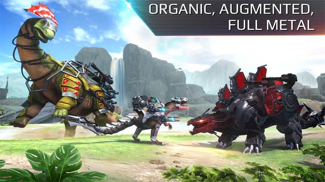 Jurassic Monster World có cả các trận chiến khủng long dữ dội trên không