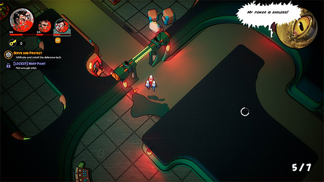 Đối mặt với kẻ thù ngoài không gian trong game Captain Starshot