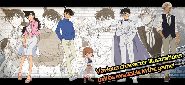 Khám phá vô số hình minh họa của series Thám tử lừng danh Conan trong Case Closed Runner