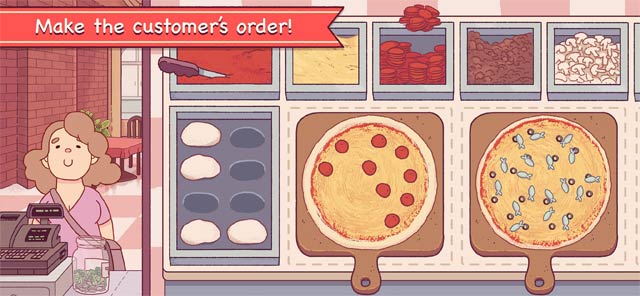 Hoàn thành mọi đơn đặt hàng của thực khách trong Good Pizza, Great Pizza