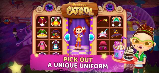 Chọn đồng phục độc đáo cho các cô gái trong Fantasy Patrol: Cafe