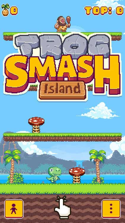 Game phiêu lưu hành động siêu vui nhộn - Trog Smash Island