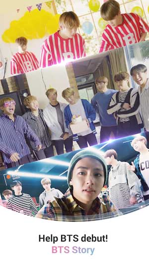 Hỗ trợ màn ra mắt của BTS