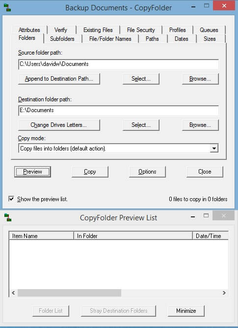 CopyFolder