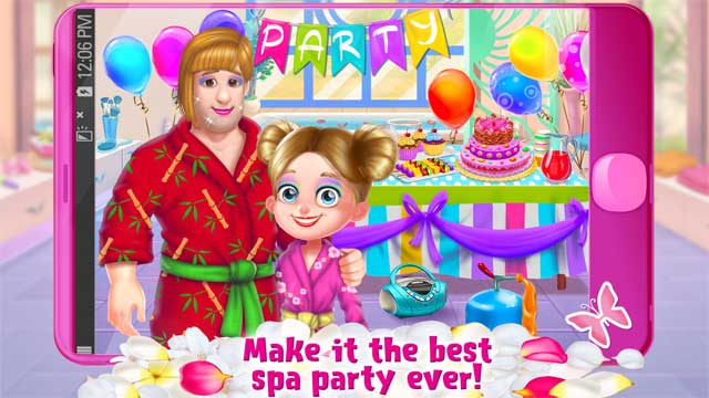 Tải Crazy Spa Day with Daddy cho iOS và tổ chức một bữa tiệc sinh nhật độc đáo nhất từ trước đến nay