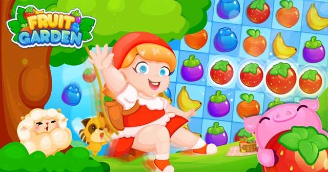 Khám phá thiên đường trái cây ngọt ngào trong game match-3 Fruit Garden 