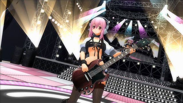 Game Sonicomi là cơ hội để bạn biến Super Sonico trở thành ngôi sao