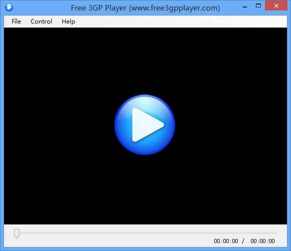 Giao diện Free 3GP Player