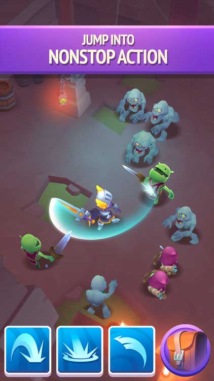 Nonstop Knight 2 bao gồm chuỗi nhiệm vụ không bao giờ kết thúc