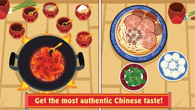 Chế biến các món ăn Trung Quốc nguyên vị nhất trong Purple Pink Chinese Food
