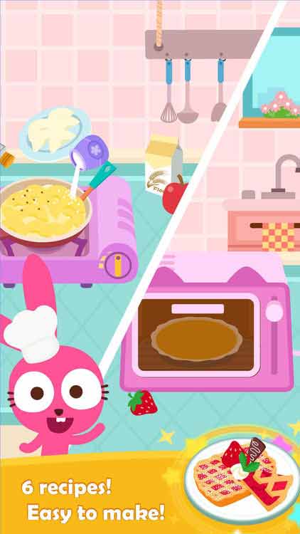 Purple Pink Fruit Pie Cooking bao gồm 6 công thức làm bánh truyền thống