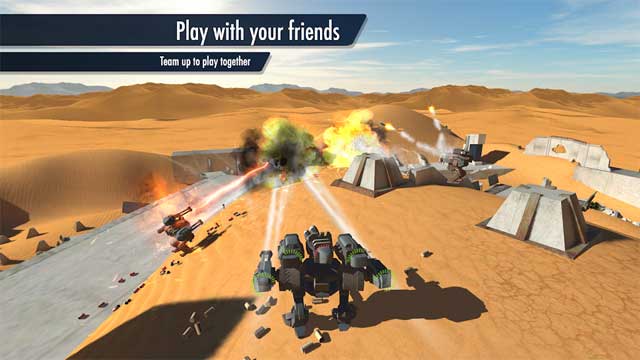 Thành lập một nhóm hoặc liên minh với bạn bè và cùng nhau đi tiêu diệt kẻ thù