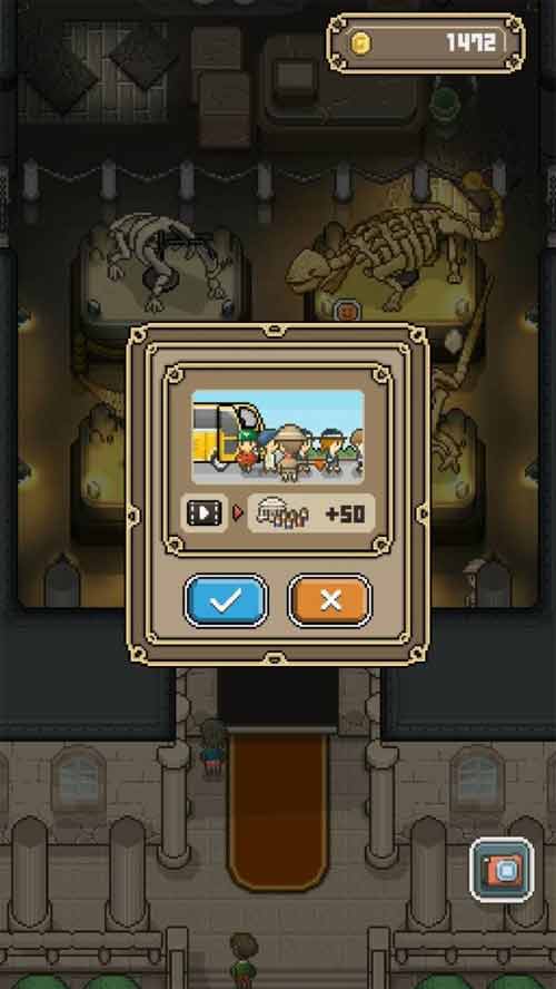 Nâng cấp nhân viên, bảo tàng và dụng cụ khai quật