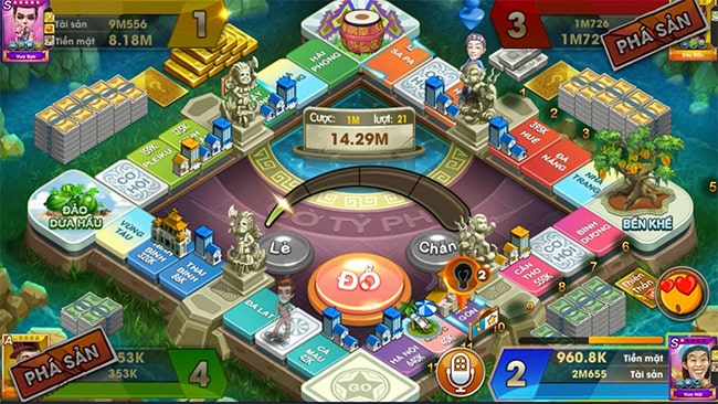 Game Cờ Tỷ Phú trên ZingPlay