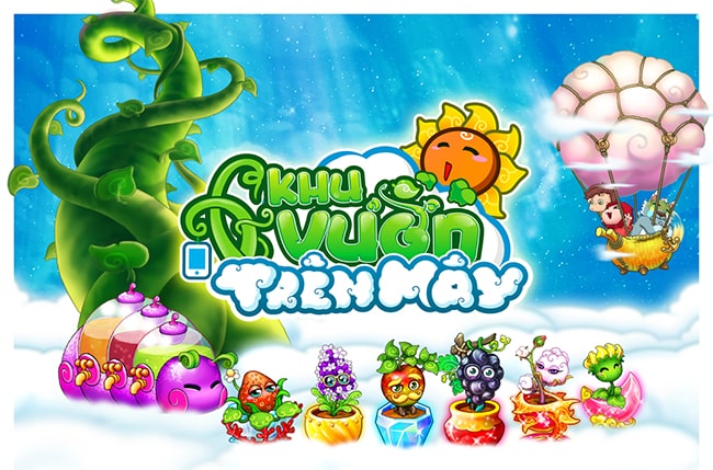 Game Khu Vườn Trên Mây cực "hot"