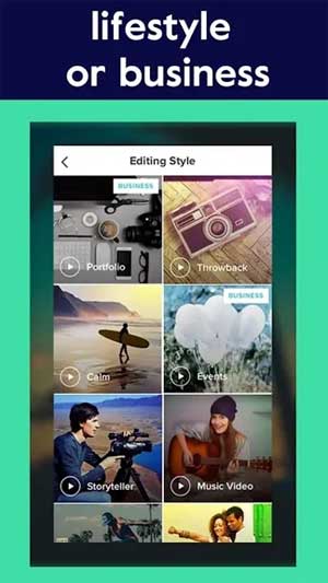 Nhiều kiểu video khác nhau 