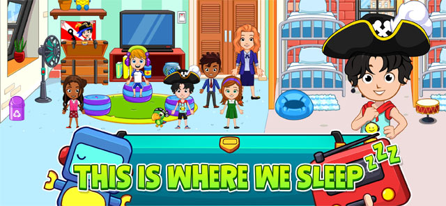 Game khám phá cuộc sống ở trại trẻ mồ côi cho bé - My City Orphan House