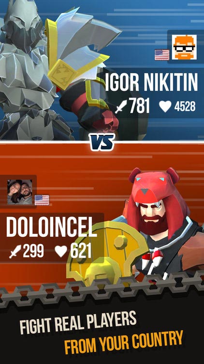 Chiến đấu chống lại người chơi trên toàn cầu trong Duels