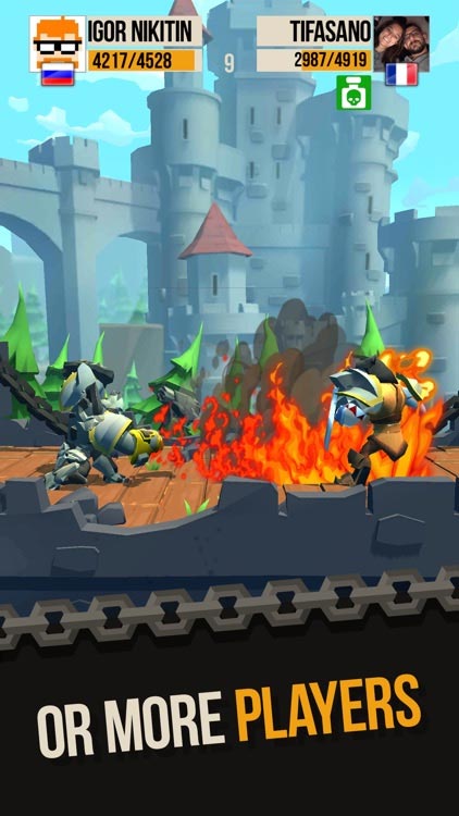 Chiến đấu chống lại game thủ khác hoặc diệt quái trong dungeon để kiếm phần thưởng