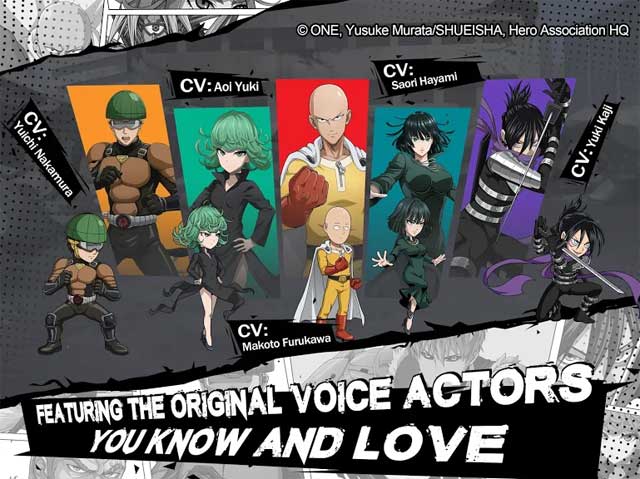 Game có sự tham gia của các diễn viên lồng tiếng cho bộ Anime gốc