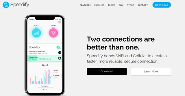 Ứng dụng VPN nhanh, ổn định và đáng tin cậy - Speedify