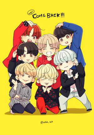 Bộ ảnh nhóm nhạc BTS đáng yêu