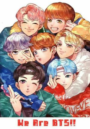 Bộ ảnh nhóm nhạc BTS đáng yêu