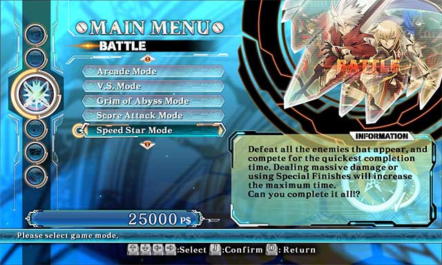 Thử sức trong nhiều chế độ chơi hấp dẫn trong BlazBlue Centralfiction PC