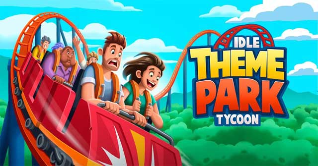 Trở thành ông trùm kinh doanh công viên giải trí giàu có trong Idle Theme Park Tycoon 
