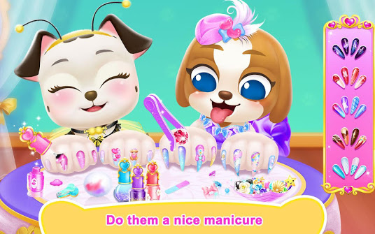 Làm móng thật xinh đẹp cho cún con, mèo con