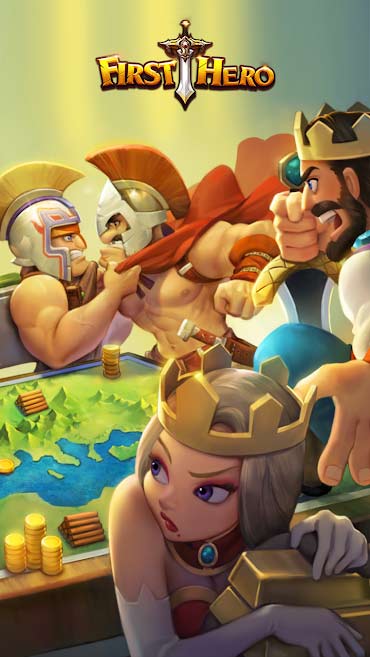 Game chiến thuật thả quân với dàn anh hùng lịch sử - First Hero