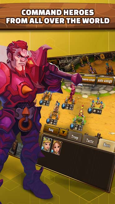 Chỉ huy hàng loạt nhà quân sự nổi tiếng trong lịch sử thế giới trong First Hero