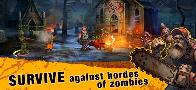 Tìm cách sống sót trước những đợt tấn công của zombie trong Zero City