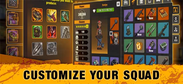 Trang bị và tùy chỉnh đội quân chiến đấu của bạn trong Zero City