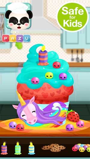 Cupcake Chefs cho Android là trò chơi làm bánh vui nhộn và an toàn cho trẻ nhỏ