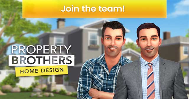 Thiết kế căn nhà trong mơ cho mọi khách hàng trong game Property Brothers Home Design