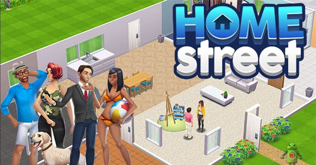 Home Street cho iOSGame trang trí nhà, mô phỏng cuộc sống sôi động